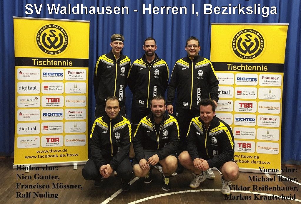 SV Waldhausen - Herren I, Bezirksliga