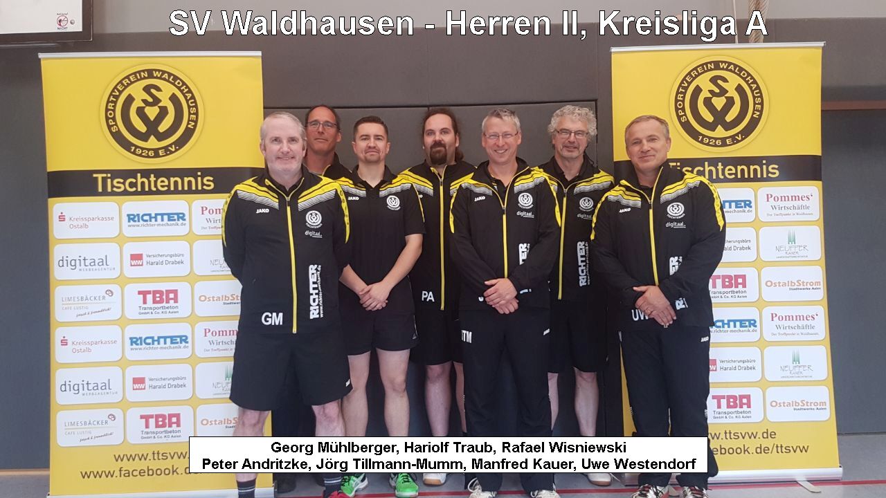 SV Waldhausen - Herren II, Kreisliga A