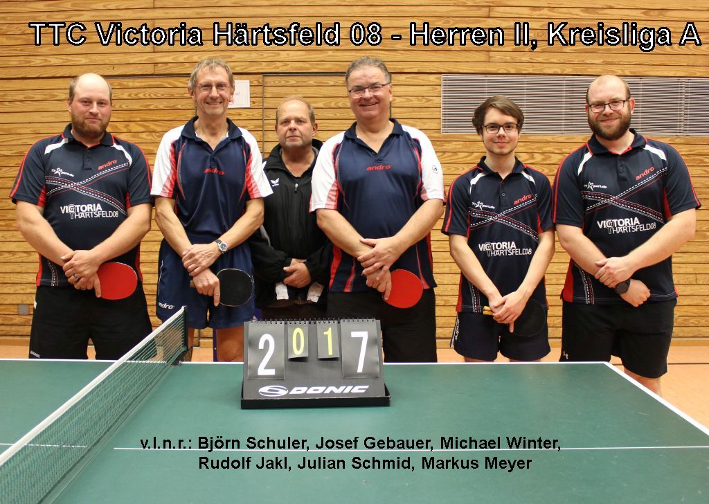 TTC Victoria Härtsfeld 08 - Herren II, Kresiliga A