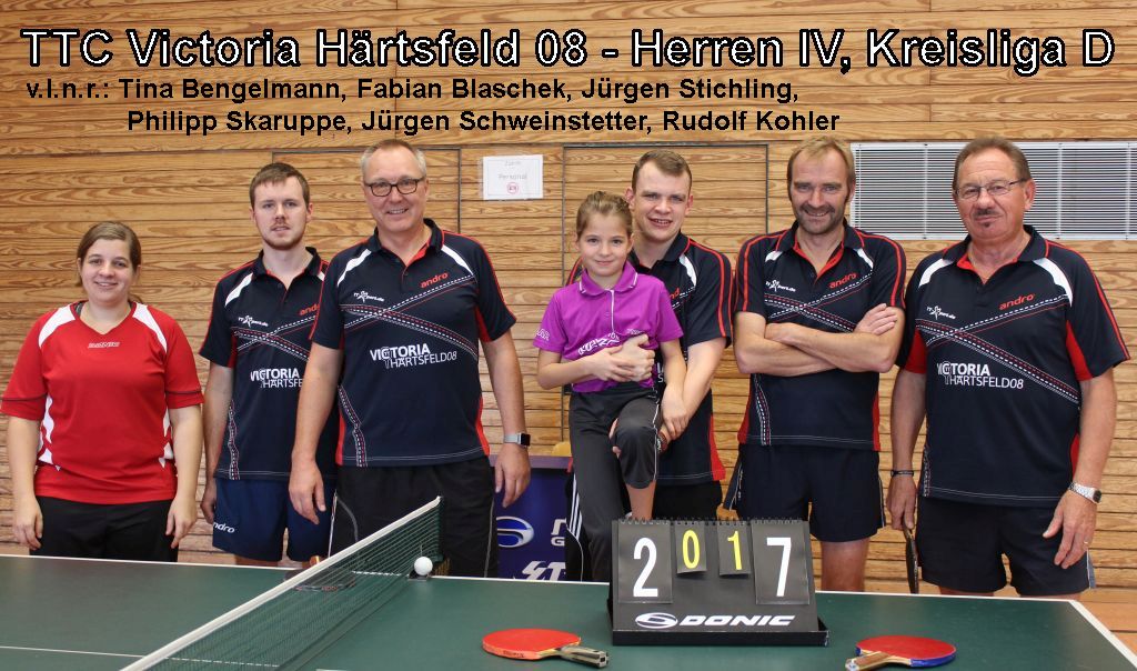 TTC Victoria Härtsfeld 08 - Herren IV, Kresiliga D