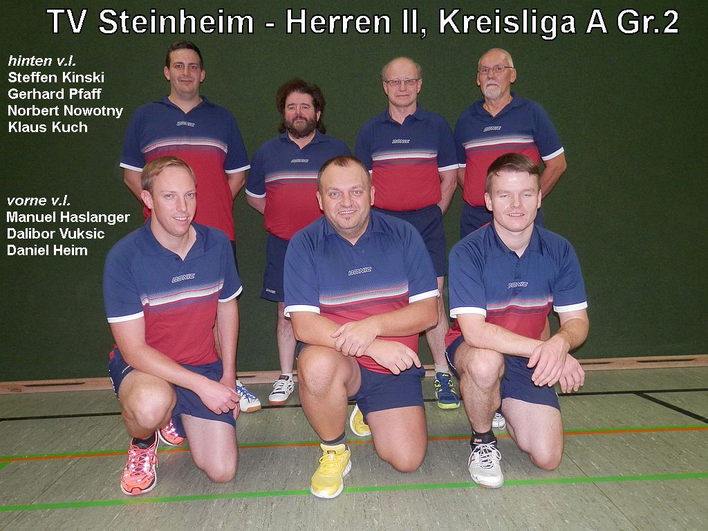 TV Steinheim - Herren II, Kreisliga A